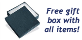 Free Gift Wrapping on all Jewelry items at blueluxe.com