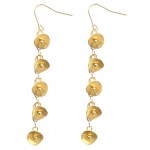 Linear Disc Earrings