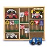 Wooden Vehicles and Traffic Signs