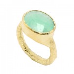 Aquamarine Oval Ring Aquamarine Oval Ring