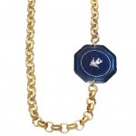 1920's Bone Casino Chip Necklace