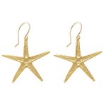 Large Starfish Earrings