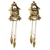 Pade Vavra Cuckoo Clock Earrings - ECC-pade - Handmade Celebrity Fashion Jewelry :  cuckoo clock jewelry pade vavra jewellery