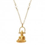 Buddha Pearl Pendant Necklace Buddha Pearl Pendant Necklace