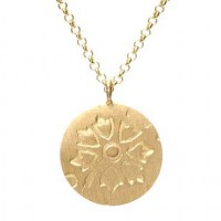 Page Sargisson Amalia Daisy Pendant Necklace - N124G-sargisson - Handmade Celebrity Fashion Jewelry :  necklace designer jewelry jewellery