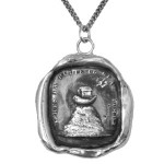 Noah's Ark Wax Seal Pendant