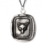 Fox Wax Seal Pendant