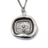 Carpe Diem Wax Seal Pendant