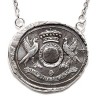 Two Eagles Wax Seal Pendant