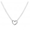 Tiny Heart Twist Necklace