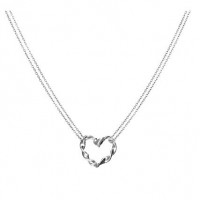 Adina Reyter Tiny Heart Twist Necklace - N203THRTW-SLV-adina - Handmade Celebrity Fashion Jewelry :  necklace jewelry heart adina