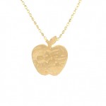Mini Apple  Pendant Necklace