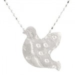Mini Dove Sterling Silver Necklace