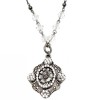 Romantic Flower Pendant Necklace