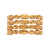 Grain Texture Stacking Rings