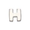 What is in Your Heart? Sterling Silver Letter H