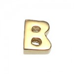 What is in Your Heart? 14k Gold Letter B