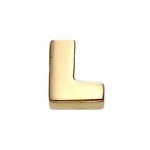 What is in Your Heart? 14k Gold Letter L