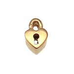 What is in Your Heart? 14k Gold Heart Lock