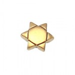 What is in Your Heart? 14k Gold Star of David (Jewish Star)