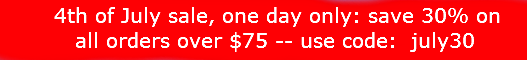 Save 30% on all orders!