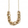 Cascading Gold and Pearl Bead Chain Necklace