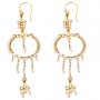 Chandelier Glass Bead Earrings
