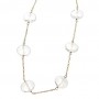 Clear Quartz Pebble Necklace