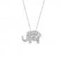 Mini Elephant Pendant Necklace