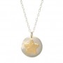 Mini Star Gold and Silver Pendant Necklace
