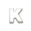 What is in Your Heart? Sterling Silver Letter K