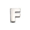 What is in Your Heart? Sterling Silver Letter F