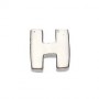 What is in Your Heart? Sterling Silver Letter H