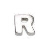 What is in Your Heart? Sterling Silver Letter R