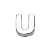 What is in Your Heart? Sterling Silver Letter U