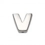 What is in Your Heart? Sterling Silver Letter V