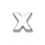 What is in Your Heart? Sterling Silver Letter X