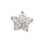 What is in Your Heart? CZ Flower (Clear)