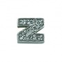 What is in Your Heart? Sterling Silver CZ Letter Z